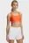 Женский оранжевый топ Crossback Mid Bra
